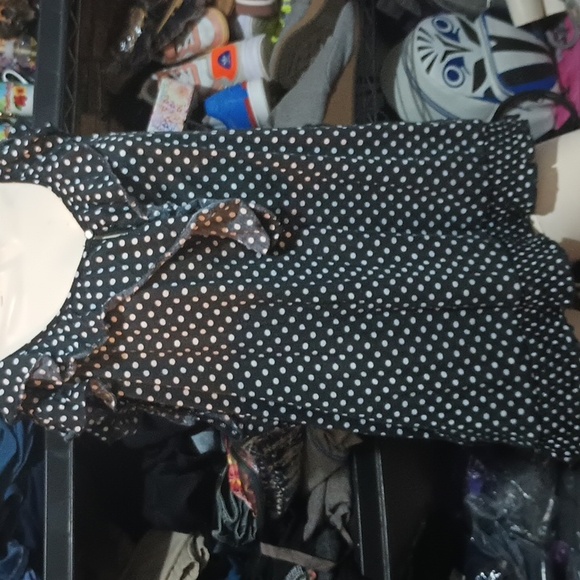 French laundry polka dots Blouse - Picture 1 of 7